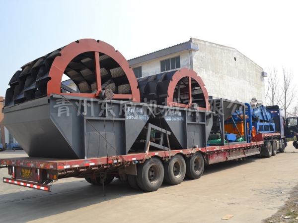  洗沙設(shè)備發(fā)貨現(xiàn)場