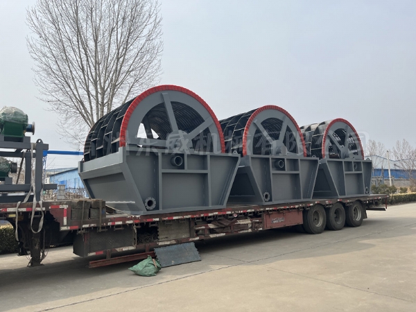 洗沙設(shè)備發(fā)貨現(xiàn)場